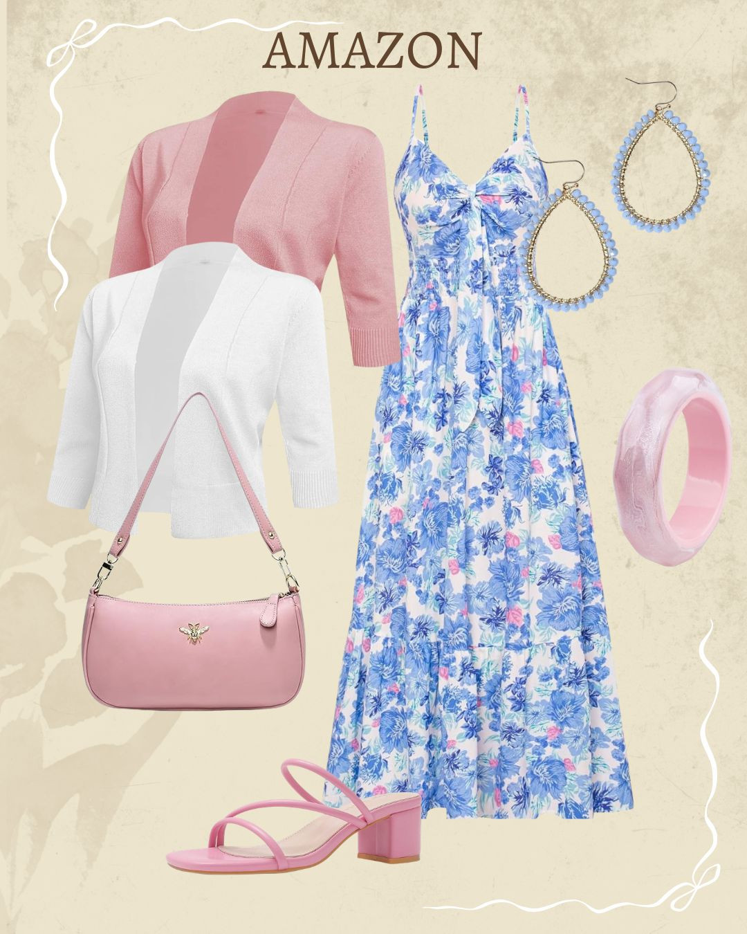 I love this outfit and the beautiful spring colors.  Perfect outfit for Easter Sunday, Vacation or Date Night.


#datenight
#vacation
#spring
 

 #LTKSpringSale #LTKSeasonal #LTKSaleAlert