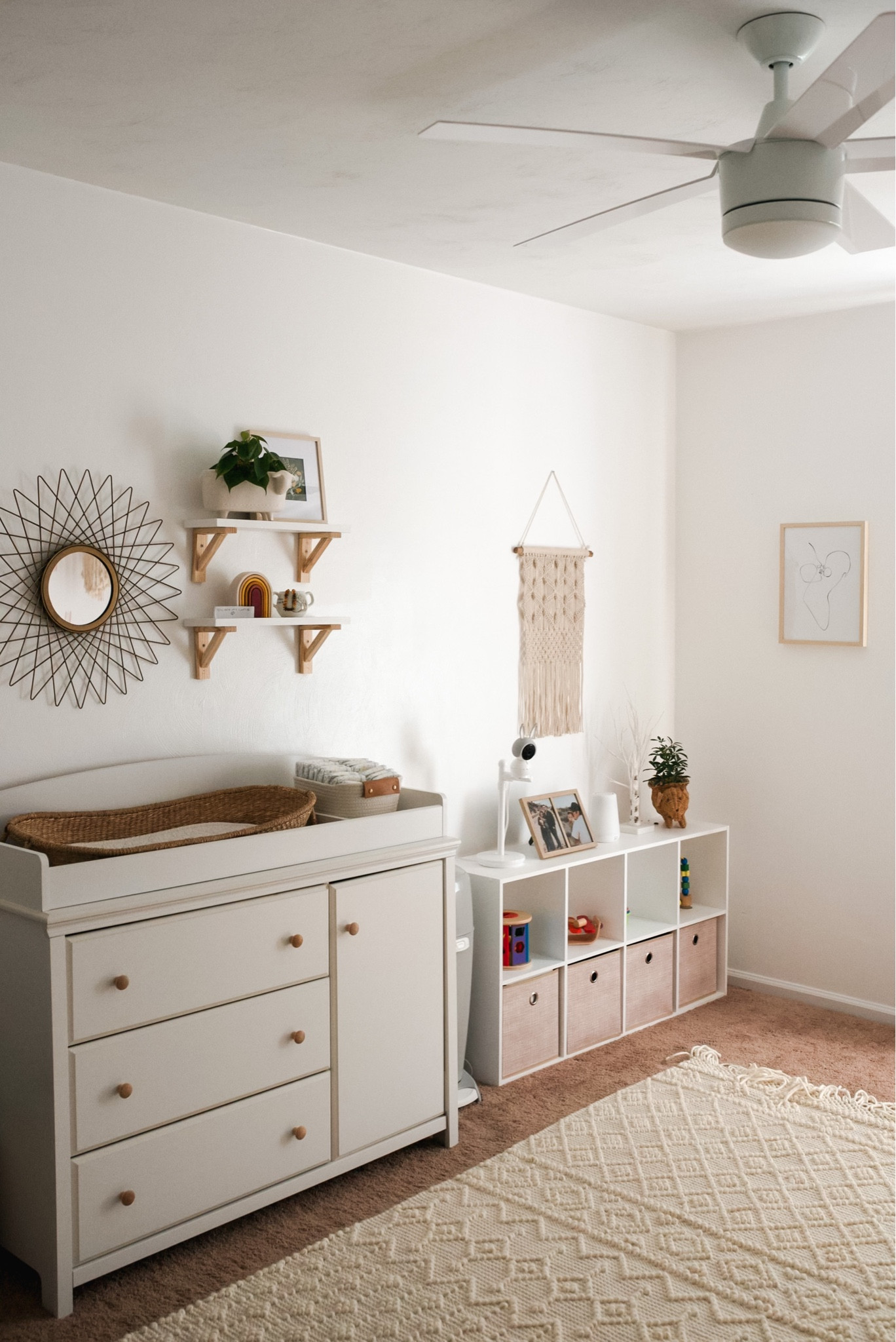 My baby girl had the boho nursery of my absolute dreams!

Nursery decor, Neutral nursery, Home decor, Baby girl room, Girls room, Boho nursery, Changing table, White dresser, Baby room, Baby monitor

#LTKhome #LTKbaby #LTKbump
