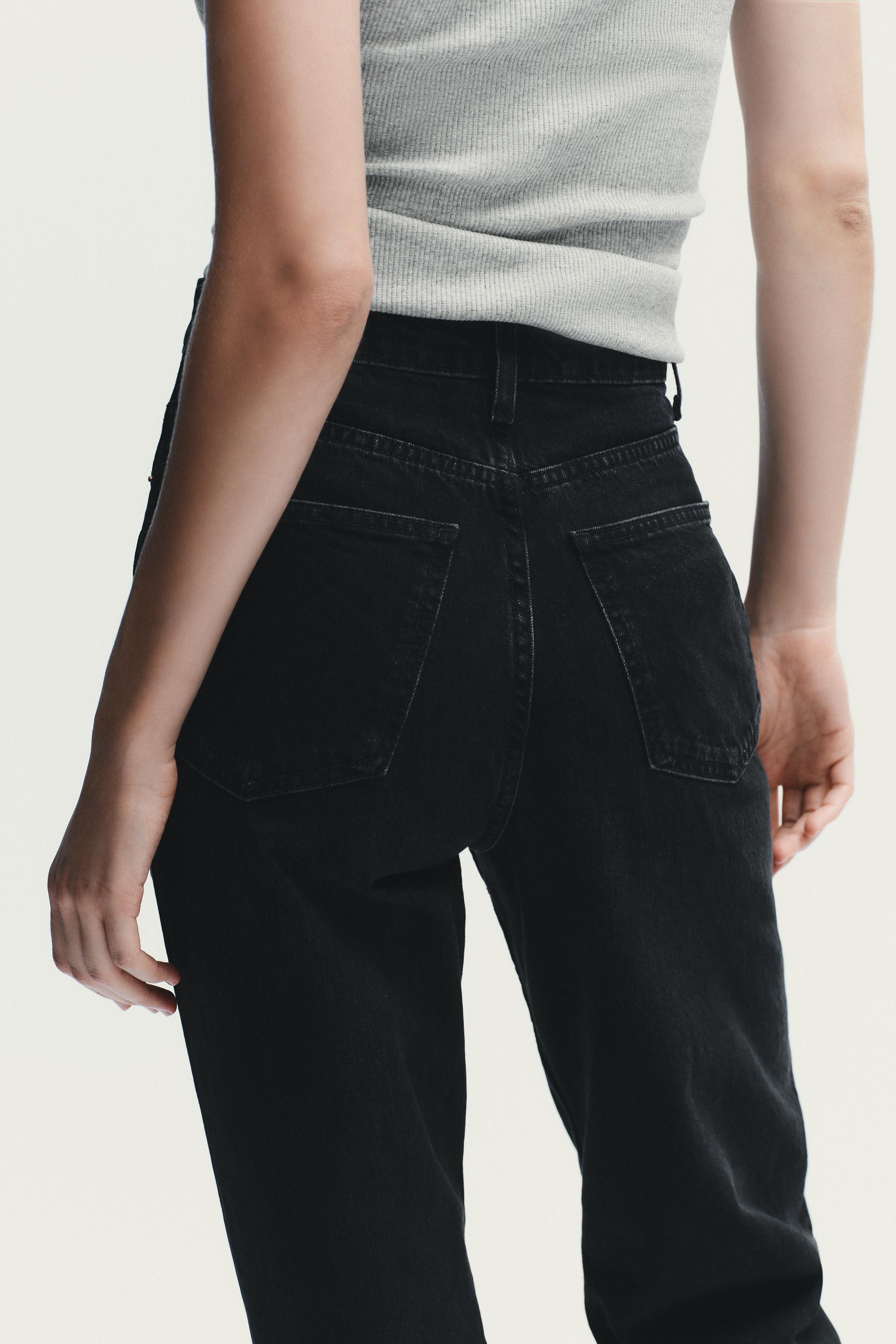 TRF MOM FIT HIGH WAIST JEANS | Zara US