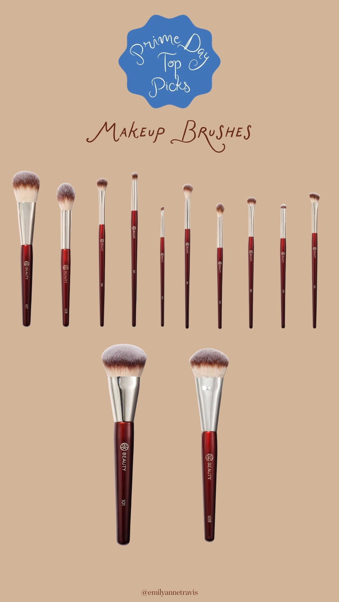 My favorite makeup brushes on sale!