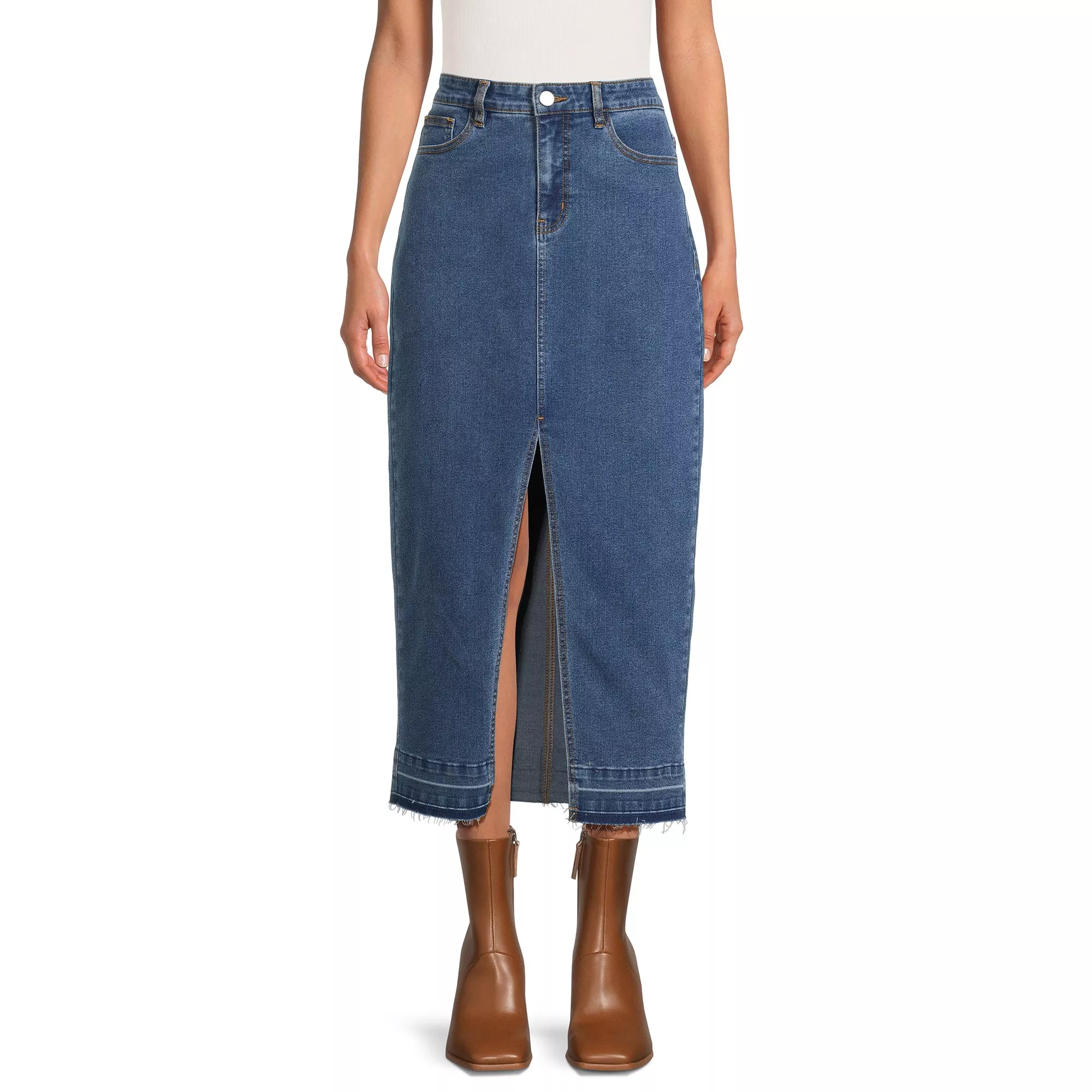 Denim skirt juniors deals