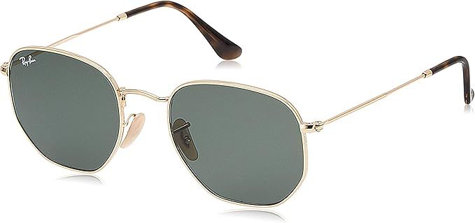 Ray-Ban RB3548N Hexagonal Flat Lenses Sunglasses | Amazon (US)