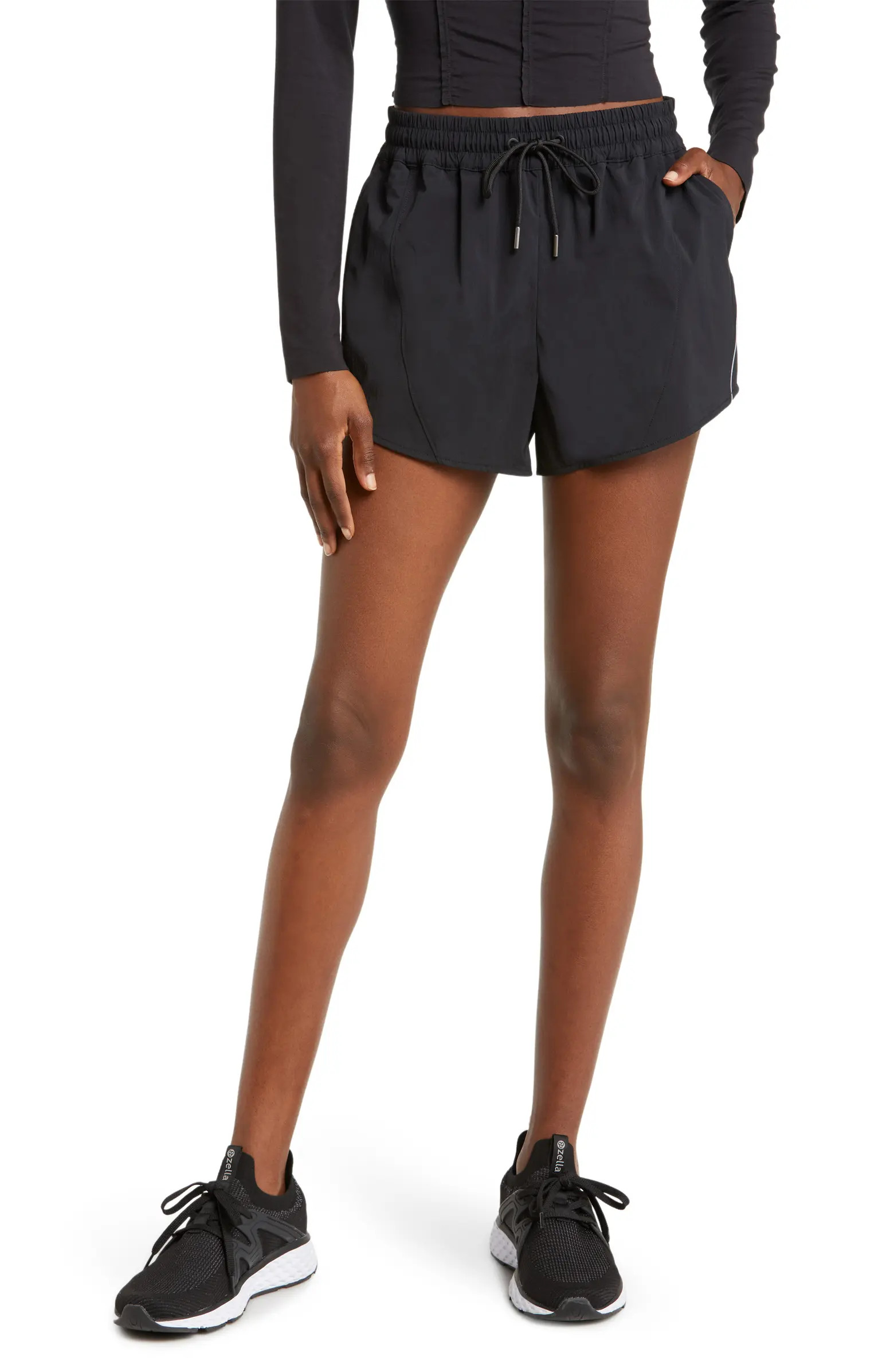 Streamline Reflective Shorts | Nordstrom
