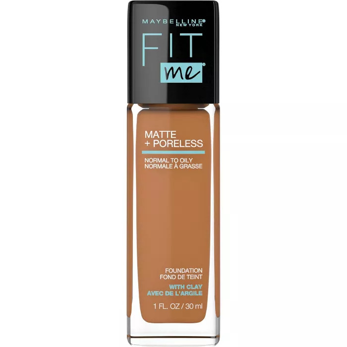 Maybelline Fit Me Matte + Poreless Oil Free Foundation - 1 fl oz | Target