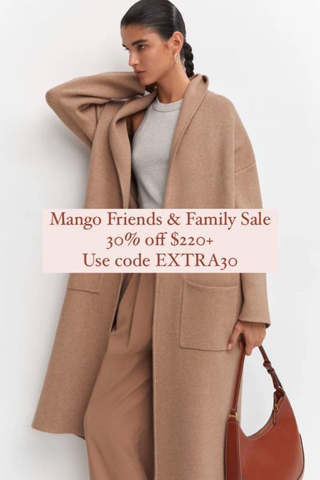 Mango Friends & Family Sale- 30% off everything when you spend more than $220. Lots of great coatigans, cardigans and some of my favorite coats. In stock and will sell out! 

Fall style, fall coats, petite style 

#LTKSeasonal #LTKsalealert