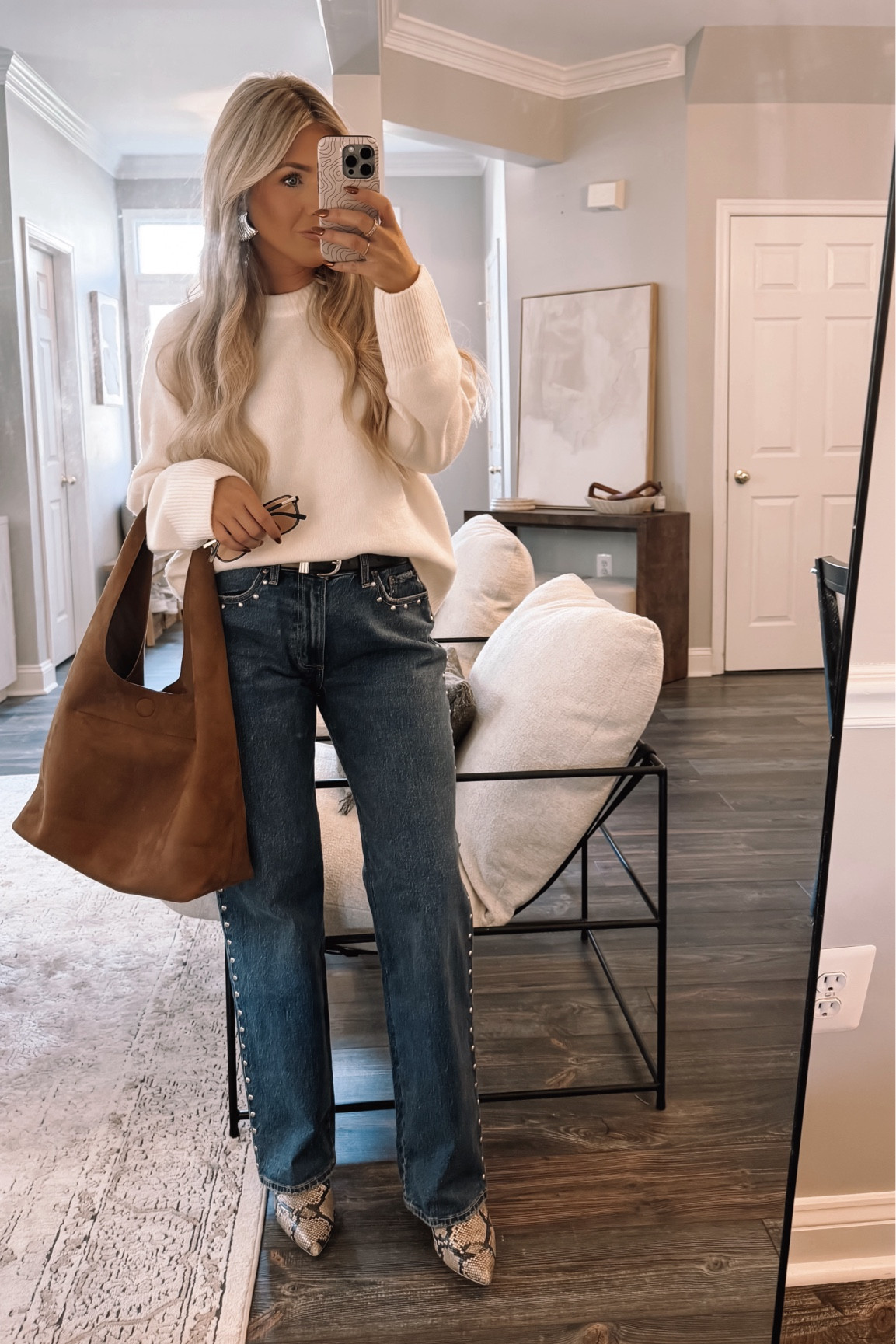 This sweater is so good! I need every color. It’s so so soft and very versatile. Wearing a medium! Grab it for 20% off in the app.

#LTKFindsUnder100 #LTKSeasonal #LTKStyleTip