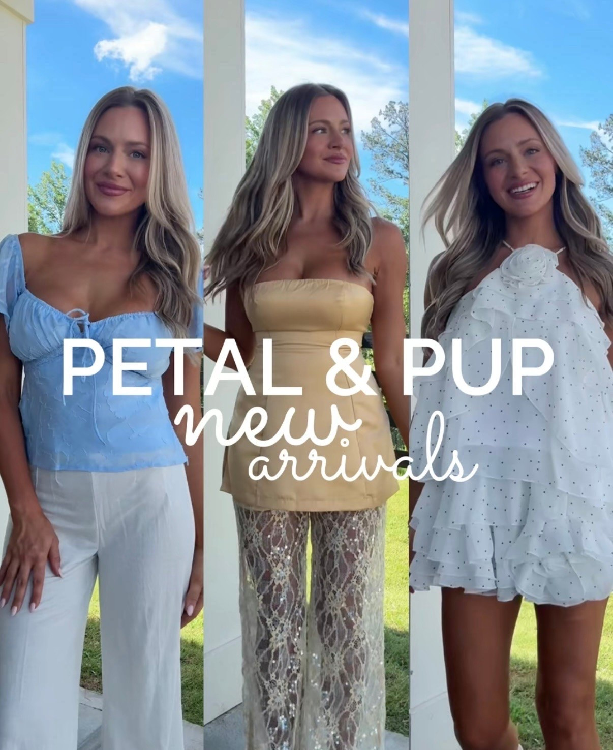 Three fun looks from @Petal & Pup  that have me ready to dance through the season and say yes to every summer plan ☀️🩵🐚  use code HALEIGH20 to save on your entire order!

#petalandpup #summerstyle #outfitinspo #summerfashion #styleinspo

#LTKSeasonal #LTKTravel #LTKSaleAlert