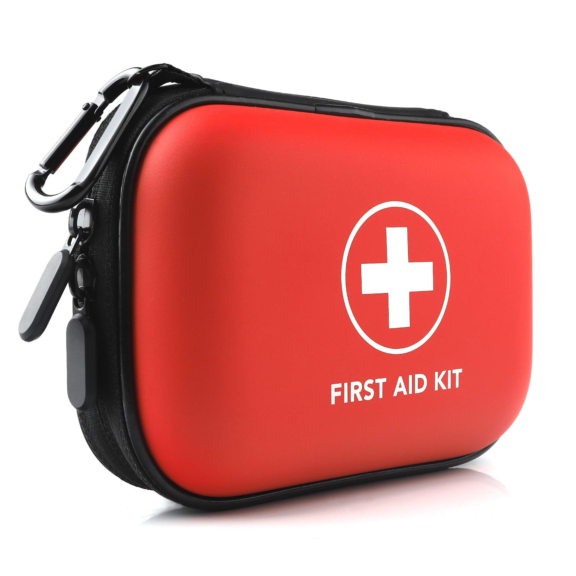 Mini First Aid Kit, 100 Pieces Water-Resistant Hard Shell Small Case - Perfect for Travel, Outdoo... | Amazon (US)