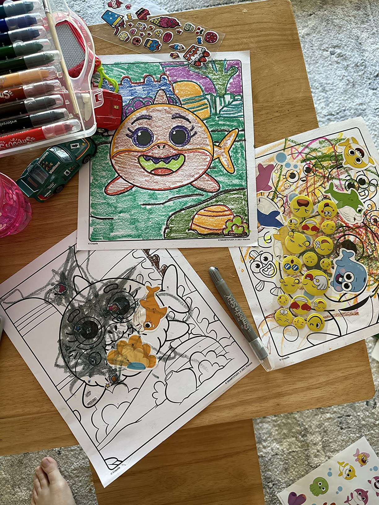 Ooly Rainy Dayz Gel Crayons for Kids - Set of 12 Rainbow Color Crayons for Glass and Paper Surfac... | Amazon (US)