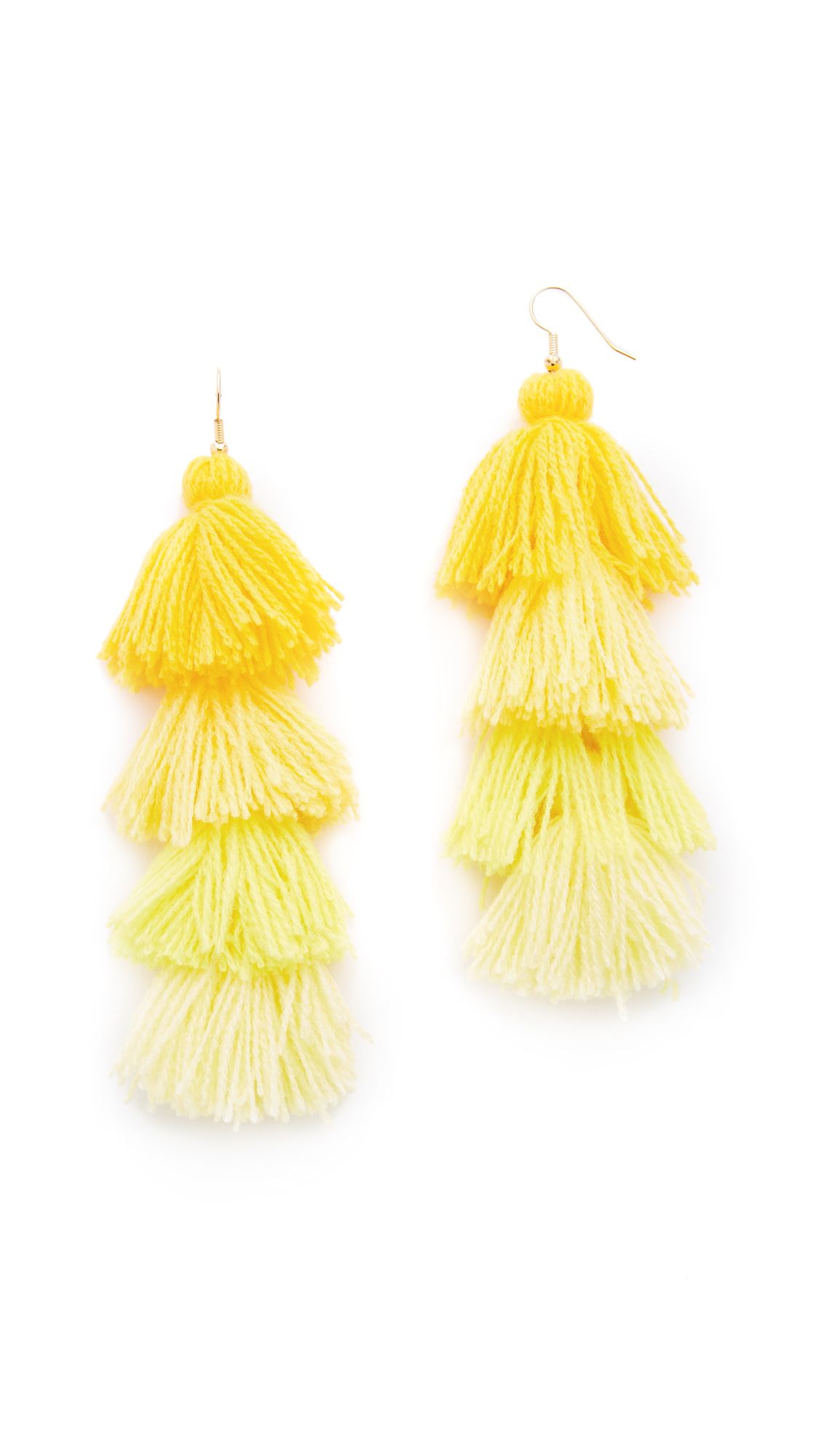 MISA Ombre Tassel Earrings | Shopbop