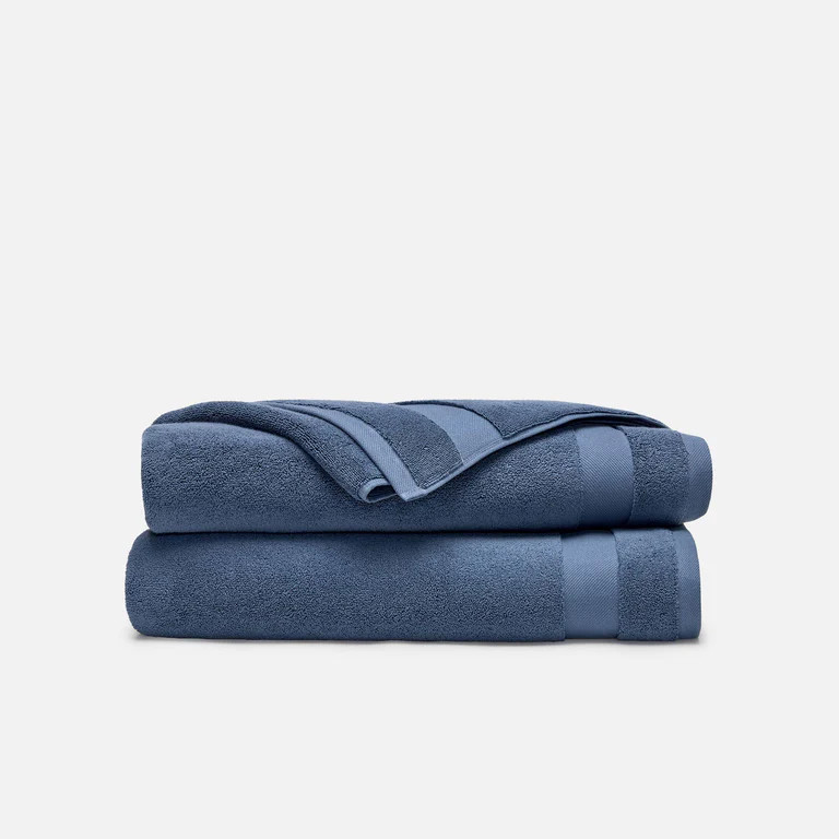Super-Plush Turkish Cotton Bath Sheets Set of 2 | Brooklinen