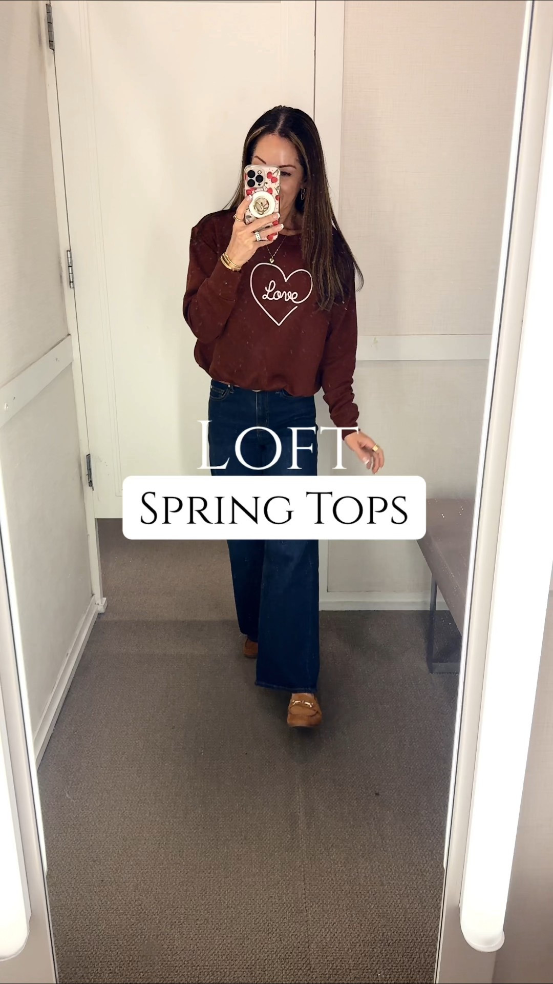 SALE 40% OFF + EXTRA 25% OFF! PRICE AS MARKED!
PLUS FREE SHIPPING 
 Loft spring tops try on. Petite & regular lengths. Cute long sleeve bubble hem sweatshirt XS, everyday sweater XS, Collard Rugby XS, Tank XS. For Reference I’m 5’1”, 108lbs
Jeans 25 in 28” length. Shoes TTS

#LTKOver40 #LTKSaleAlert #LTKPetite