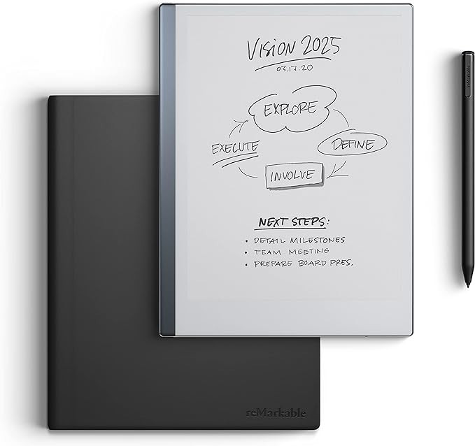 reMarkable 2 Bundle – reMarkable 2 is The Original Paper Tablet | Includes 10.3” reMarkable T... | Amazon (US)