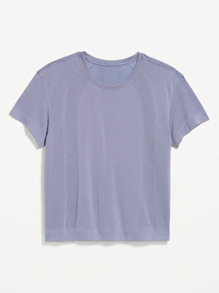 Fluid Seamless Loose T-Shirt | Old Navy (US)