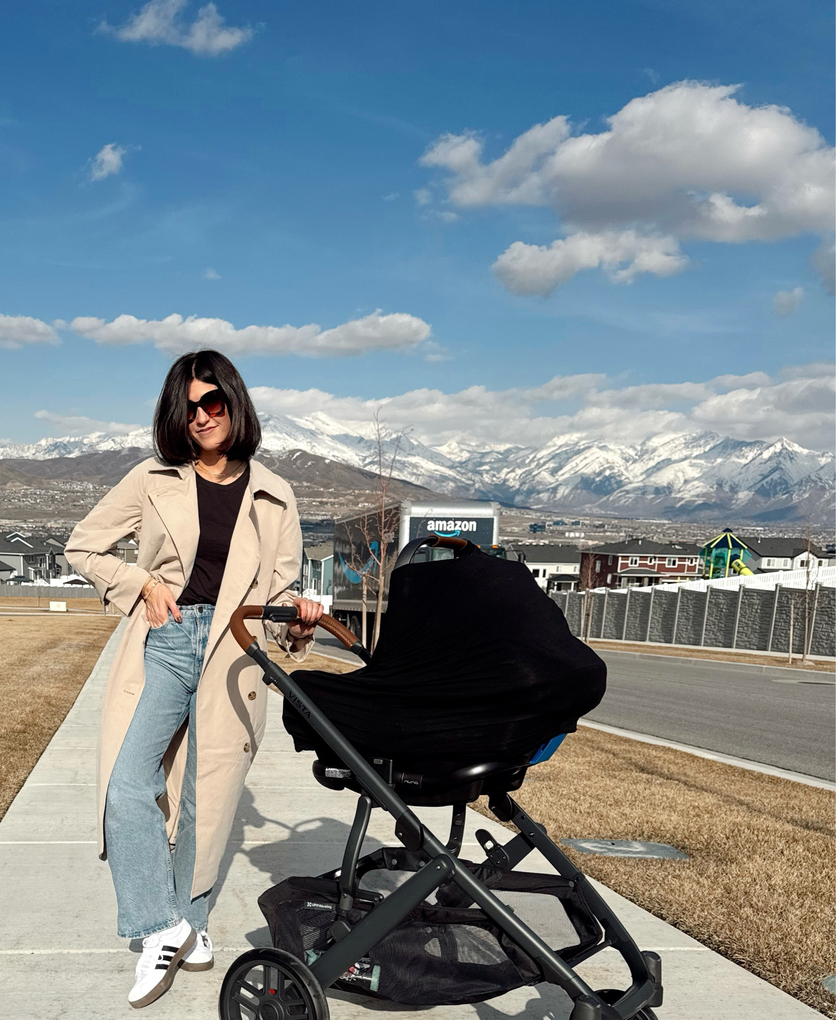 The sun is finally out and we took advantage. Can’t wait for spring fashion. This H&M trench coat is the perfect spring layer 😍 #springfashion 

#LTKbeauty #LTKstyletip