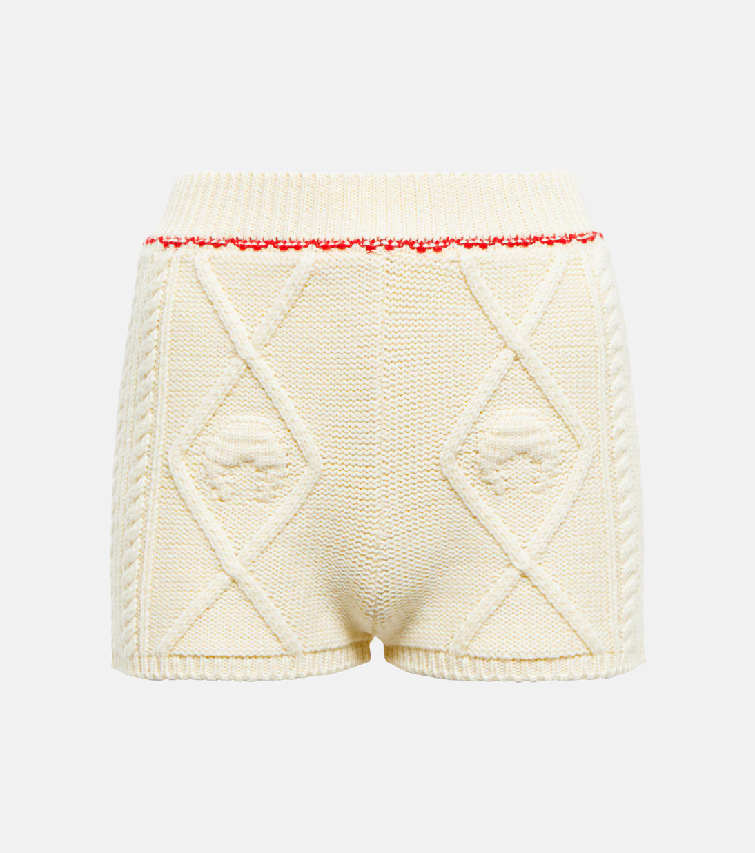 Cable-knit wool shorts | Mytheresa (US/CA)