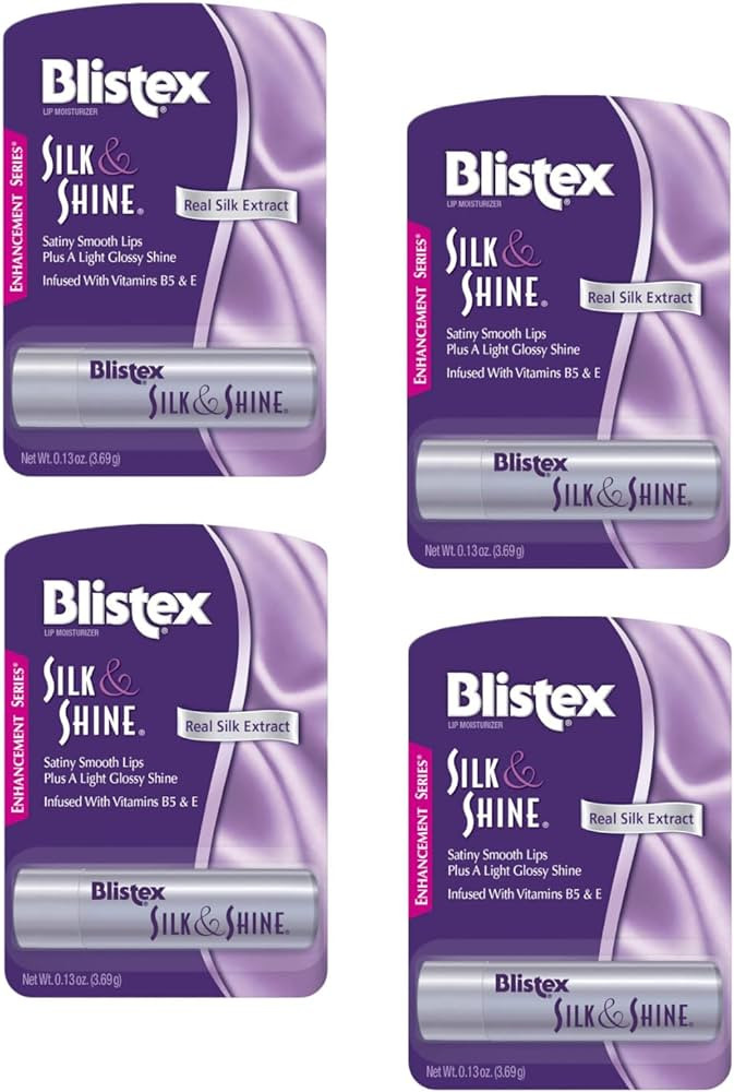 Blistex Silk & Shine Lip Moisturizer 0.13 oz Pack of 4 | Amazon (US)