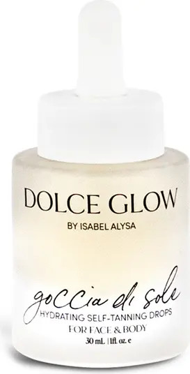 Dolce Glow by Isabel Alysa Goccia di Sole Hydrating Self-Tanning Serum Drops for Face & Body | No... | Nordstrom