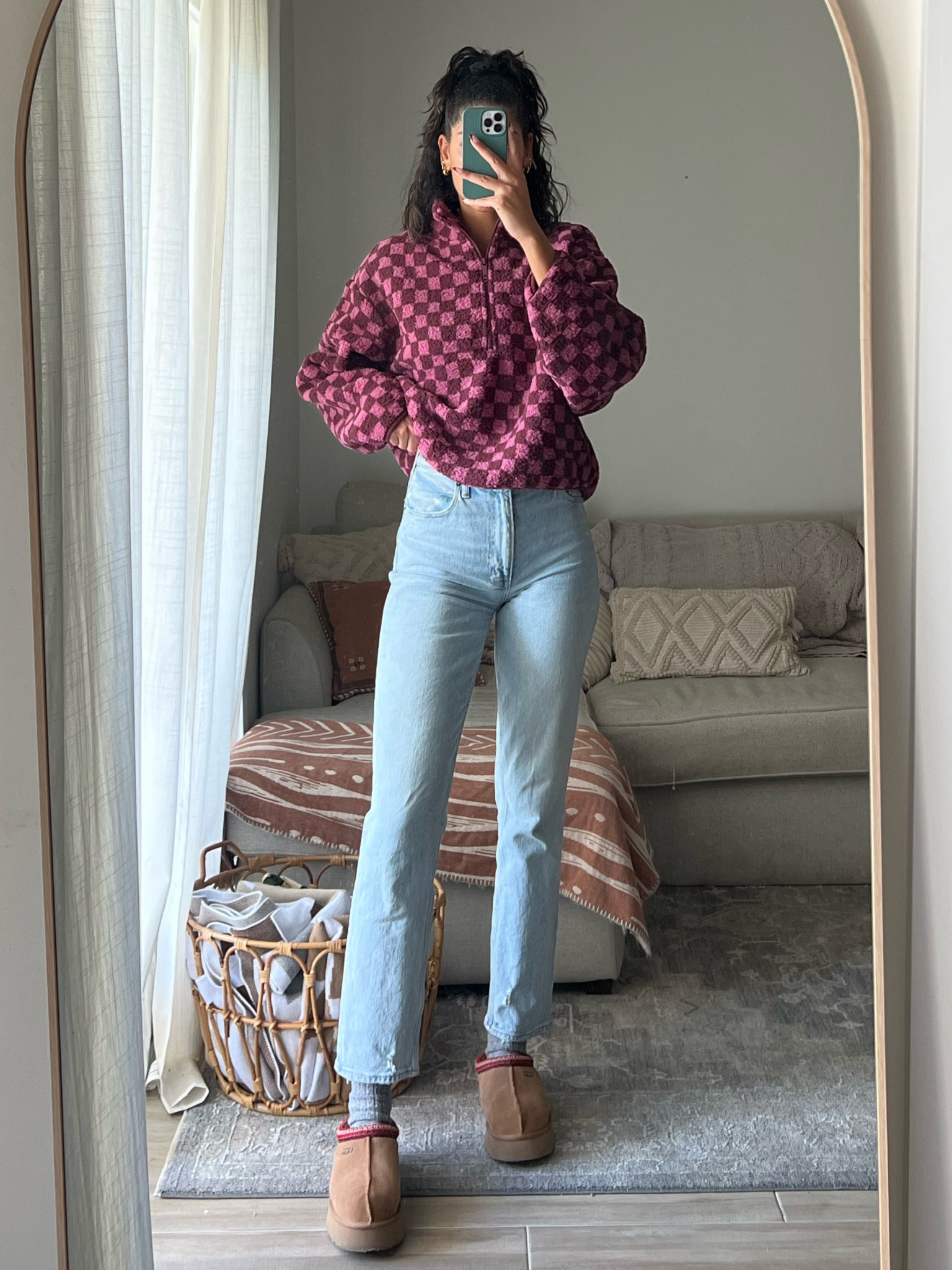 cozy outfit 🍇