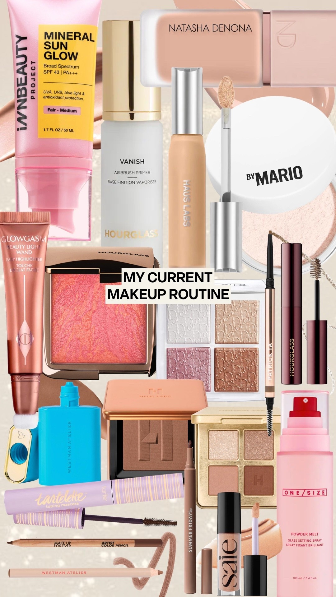 My current makeup routine! Plus linked all my brushes and tools 🤍

Shades:
SPF - fair medium
Liquid foundation - N6
Concealer - 11 light neutral 
Setting powder - fair pink 
Liquid blush - pinkgasm
Powder blush - sublime flush
Face palette - universal 
Liquid bronzer - solely parfait 2
Powder bronzer - terra sol light med
Eyeshadow - idealist
Mascara - brown
Eye pencil - limitless brown
Brown pencil & gel - blonde
Gloss - shake
Lip liner - biscuit
Lip stain - almond

#kathleenpost

Current makeup faves, beauty faves, lip combo, eye combo, full face makeup, everyday wear makeup

#LTKselfcare #LTKgrwm #LTKBeauty