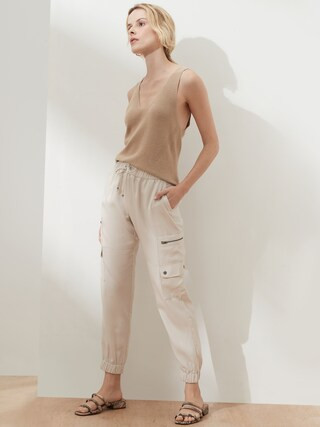TENCEL&#153 Soft Cargo Pant | Banana Republic Factory
