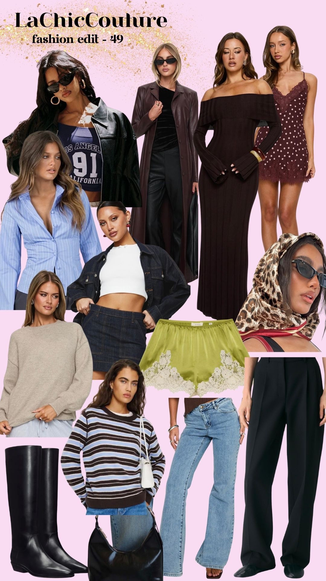 LaChicCouture Fashion Edit - 49 Fall Outfit. Boots. Business Casual. Fall Capsule Wardrobe #ootd #streetstyle #FashionTrends #Outfitinspo #falloutfits #falllooks #vogue #outfitideas #lachiccouture











#LTKFindsUnder100 #LTKStyleTip #LTKSeasonal