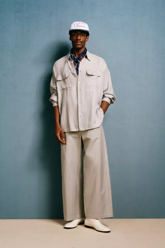 FLUID CUPRO-VISCOSE SHIRT WILLY CHAVARRIA X ZARA | Zara US