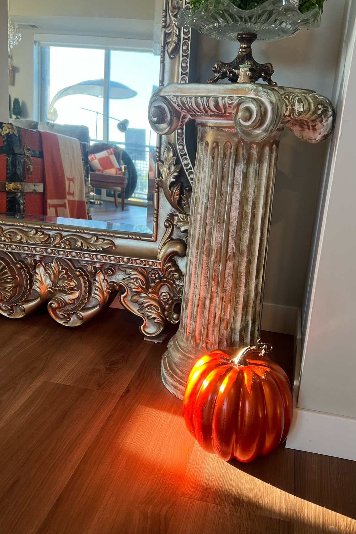 Fall favorites 
Fall home decor 
Pop of orange with the styled collection LTK sale! 

#LTKHalloween #LTKhome #LTKsalealert