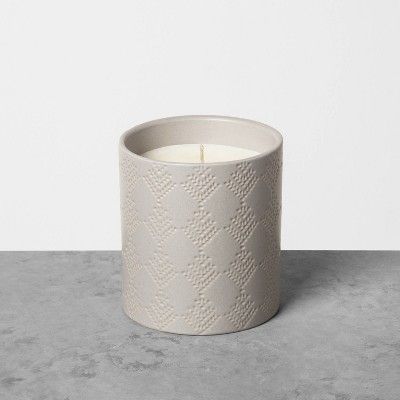 9oz Holiday Jar Candle Ceramic Sugared Birch - Hearth & Hand™ with Magnolia | Target