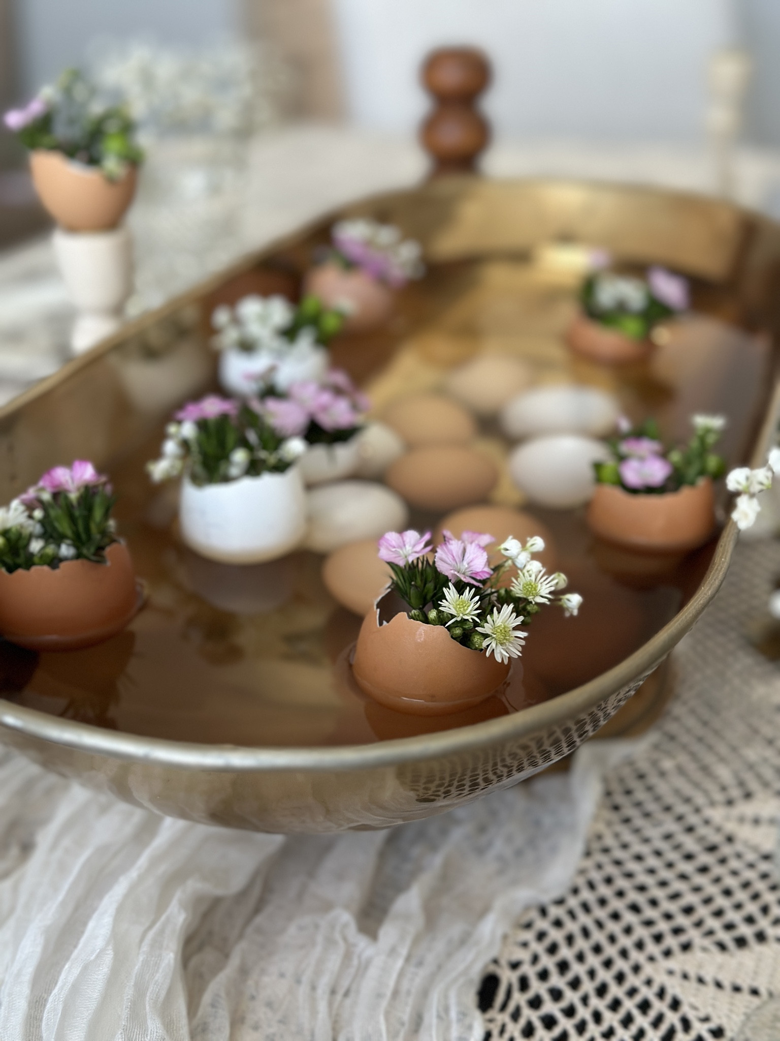 Easter is coming! 
#easter #centerpiece #floatingcenterpiece 

#LTKdayinmylife #LTKSeasonal #LTKHome