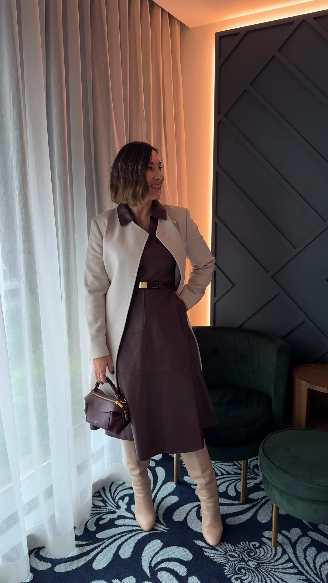The perfect autumn/winter lunch look 

Wearing size 10 in dress and medium in coat 

#LTKautumn #LTKaustralia #LTKdresses