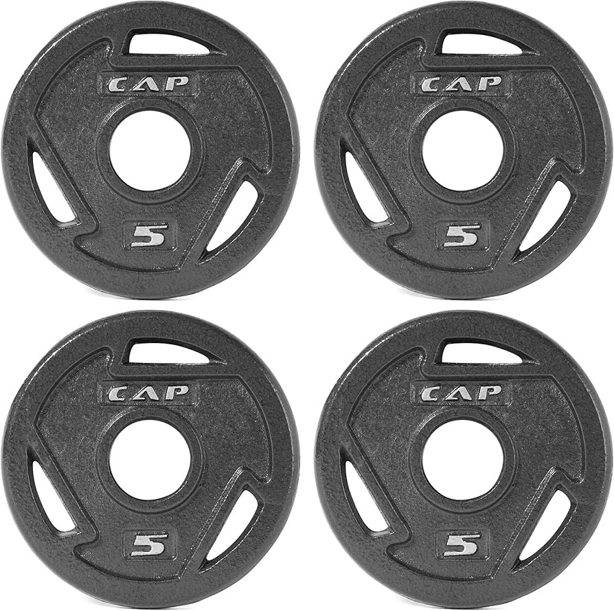 CAP Barbell 2-Inch Olympic Weight Plate | Multiple Options | Amazon (US)