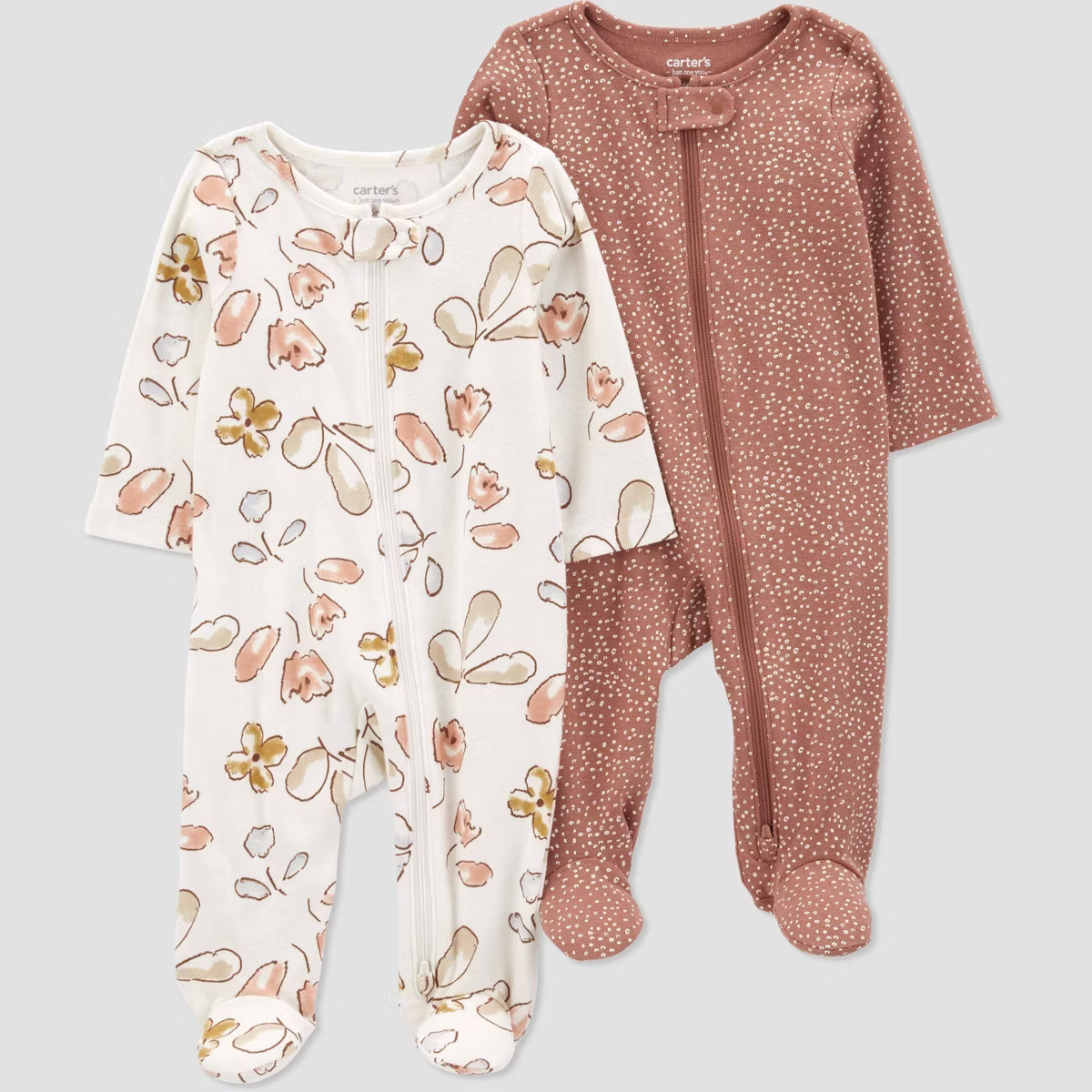 Carter's Just One You® Baby Girls' 2pk Printed Sleep N' Play | Target