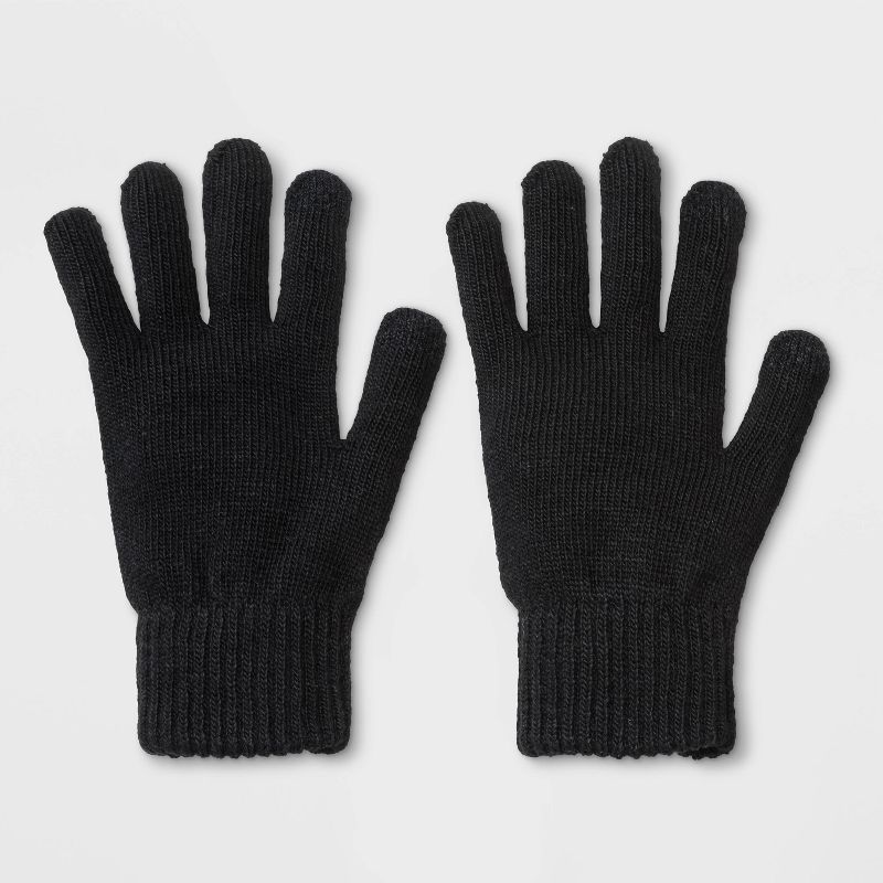 Men's Classic Gloves - Goodfellow & Co™ Black One size | Target