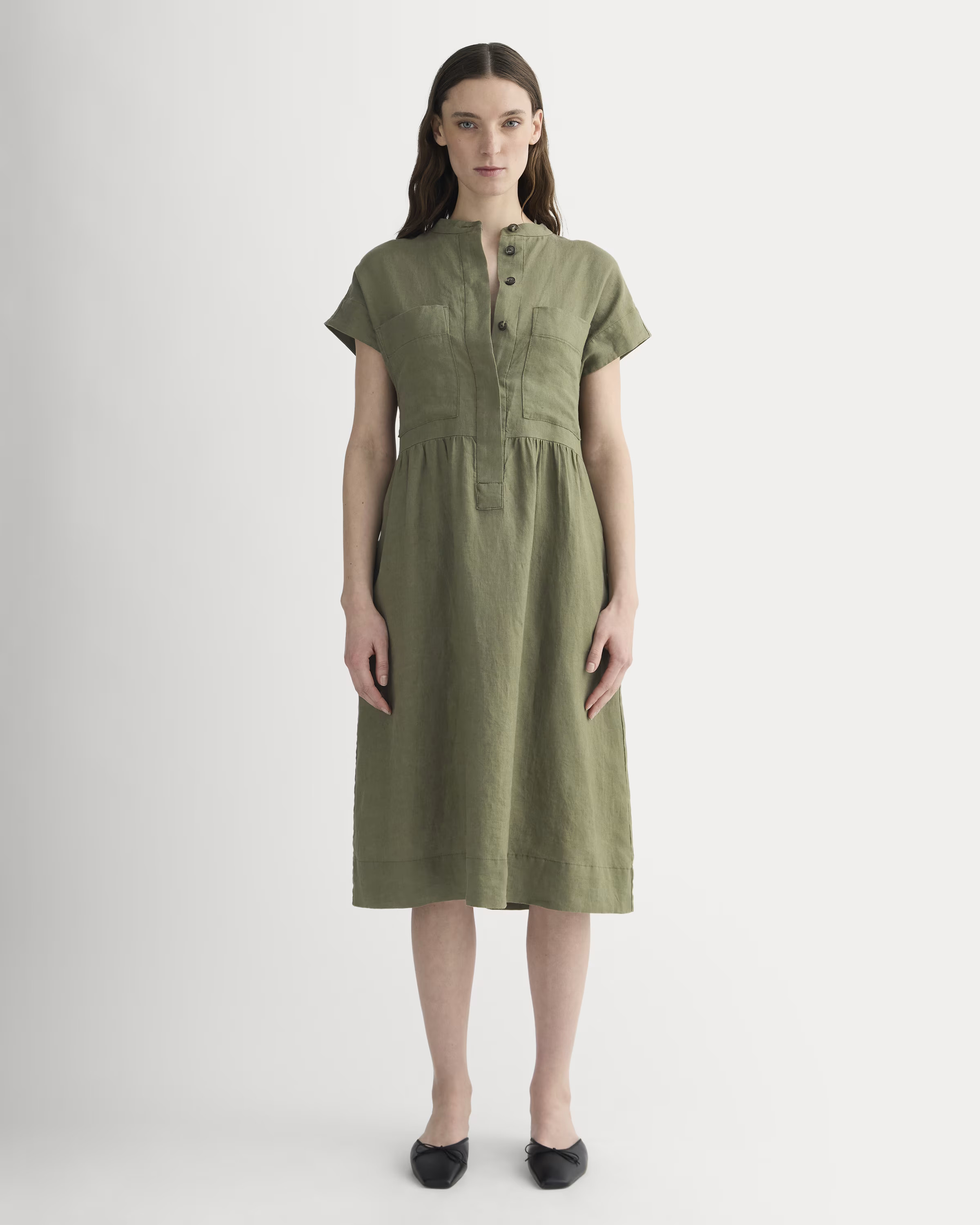 The Craft Dress in Linen | Everlane