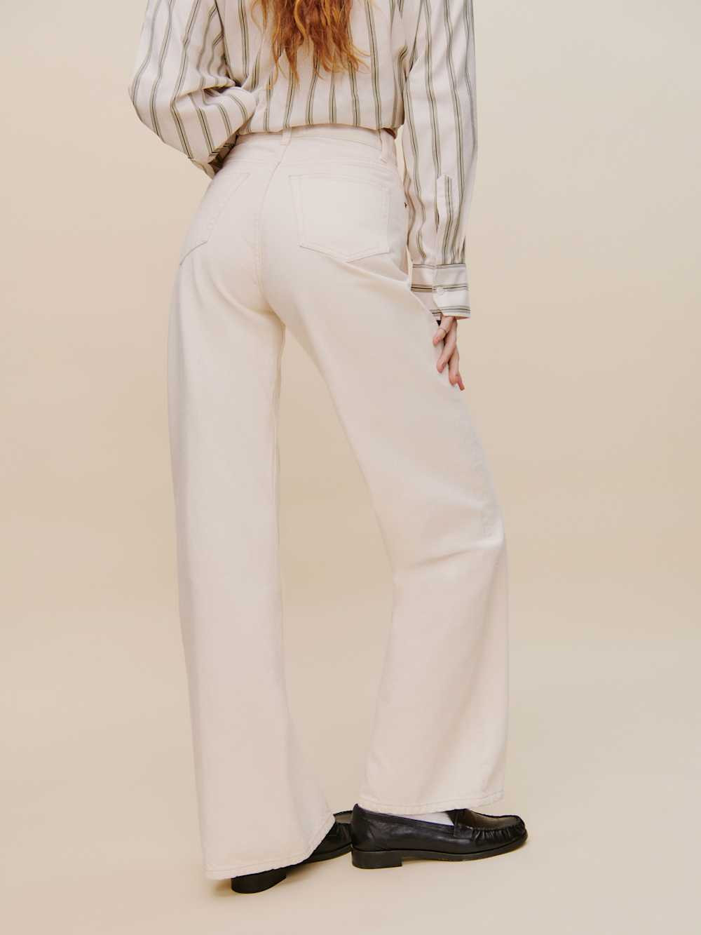 Cary High Rise Slouchy Wide Leg Long Jeans | Reformation (Global)