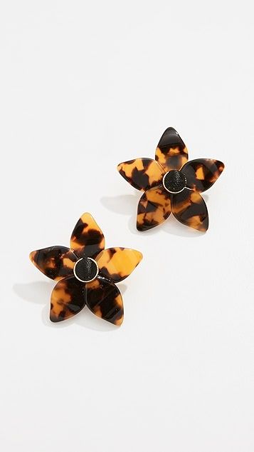 Ashaya Resin Flower Earrings | Shopbop
