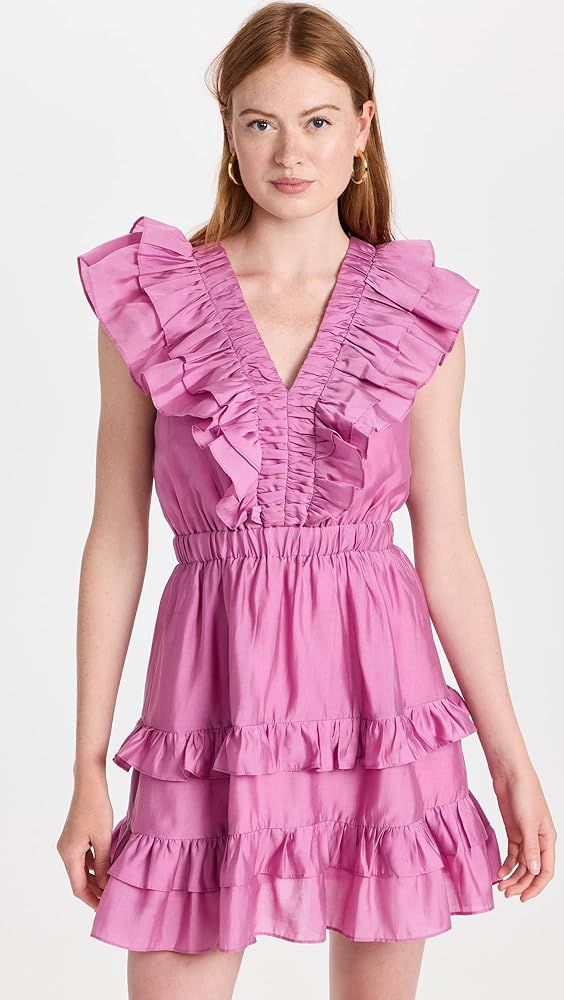 endless rose Women's Ruffle Detail Mini Dress | Amazon (US)