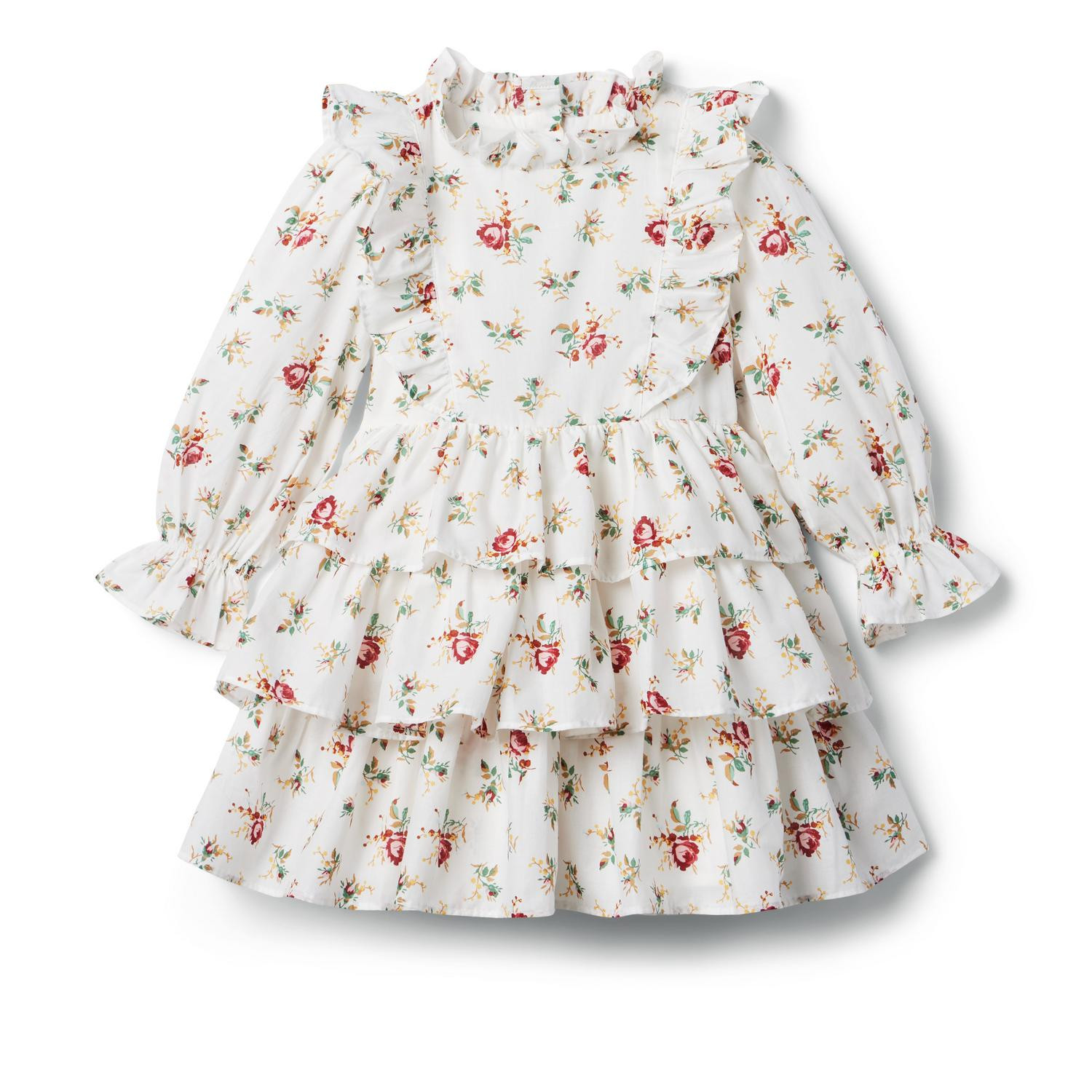 Floral Tiered Ruffle Dress | Janie and Jack