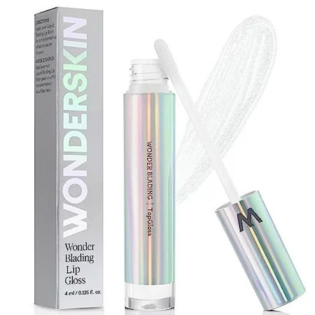 Wonderskin WONDER BLADING Top Gloss - Lip Gloss No Sticky or Tacky Feel High Shine Finish Lip Makeup | Walmart (US)