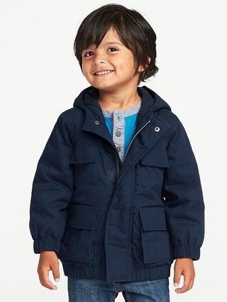 Hooded Canvas Utility Jacket for Toddler Boys | Old Navy US