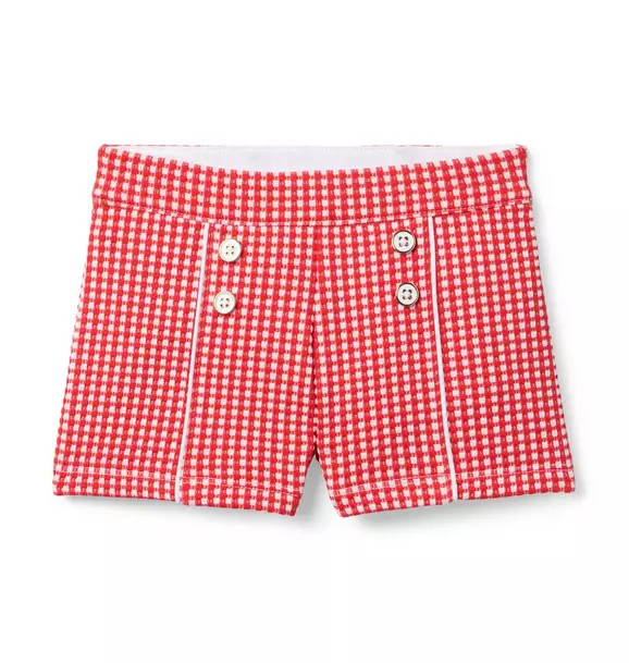 Gingham Jacquard Short | Janie and Jack