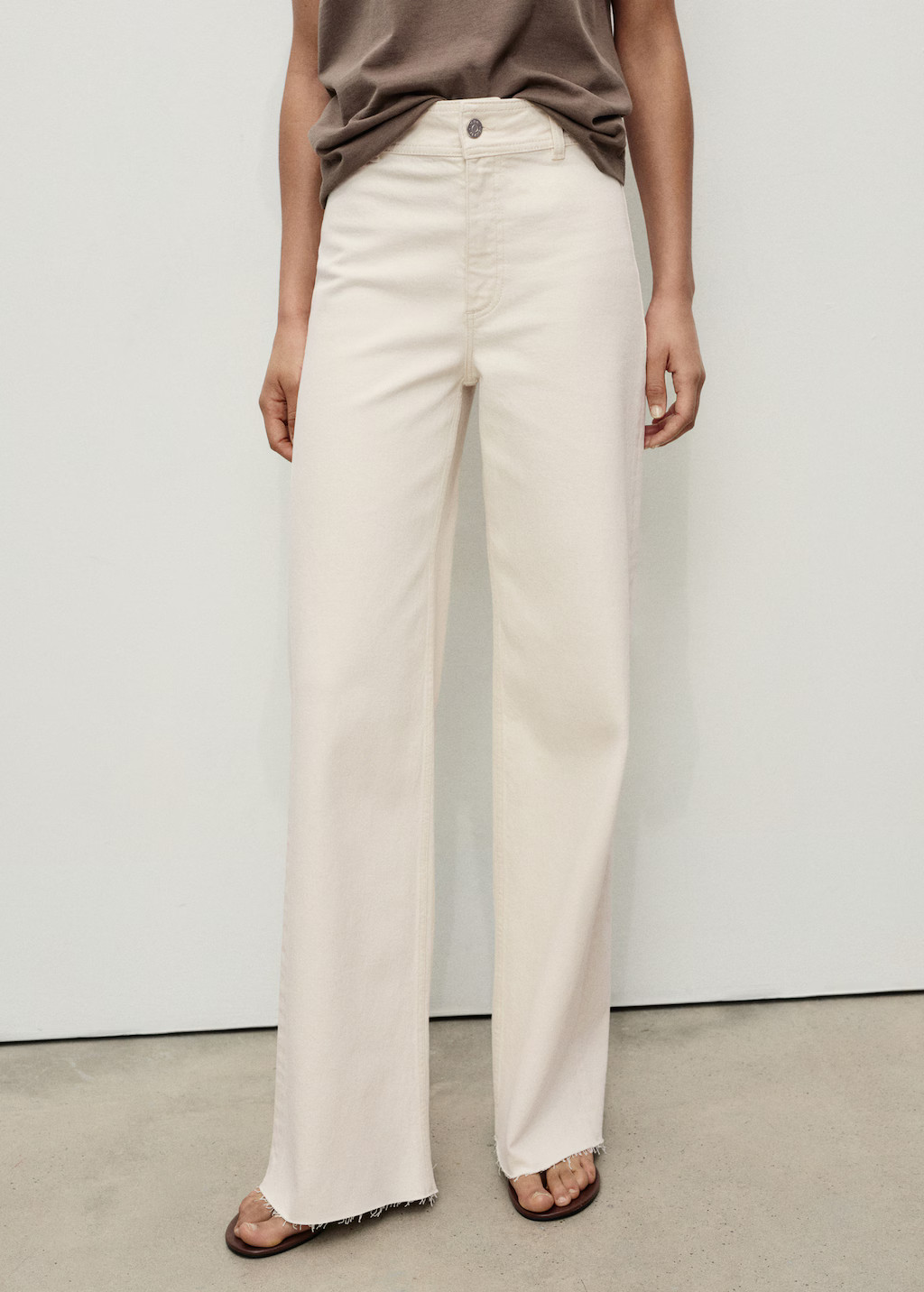 Catherin culotte high-rise jeans - Women | MANGO United Kingdom | MANGO (UK)