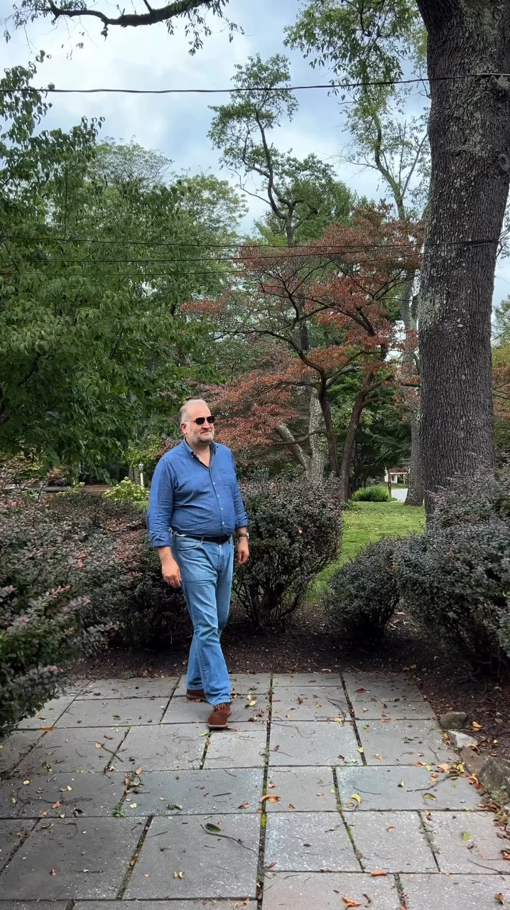 How it feels to wear double denim  

#LTKSeasonal #LTKMens #LTKOver40