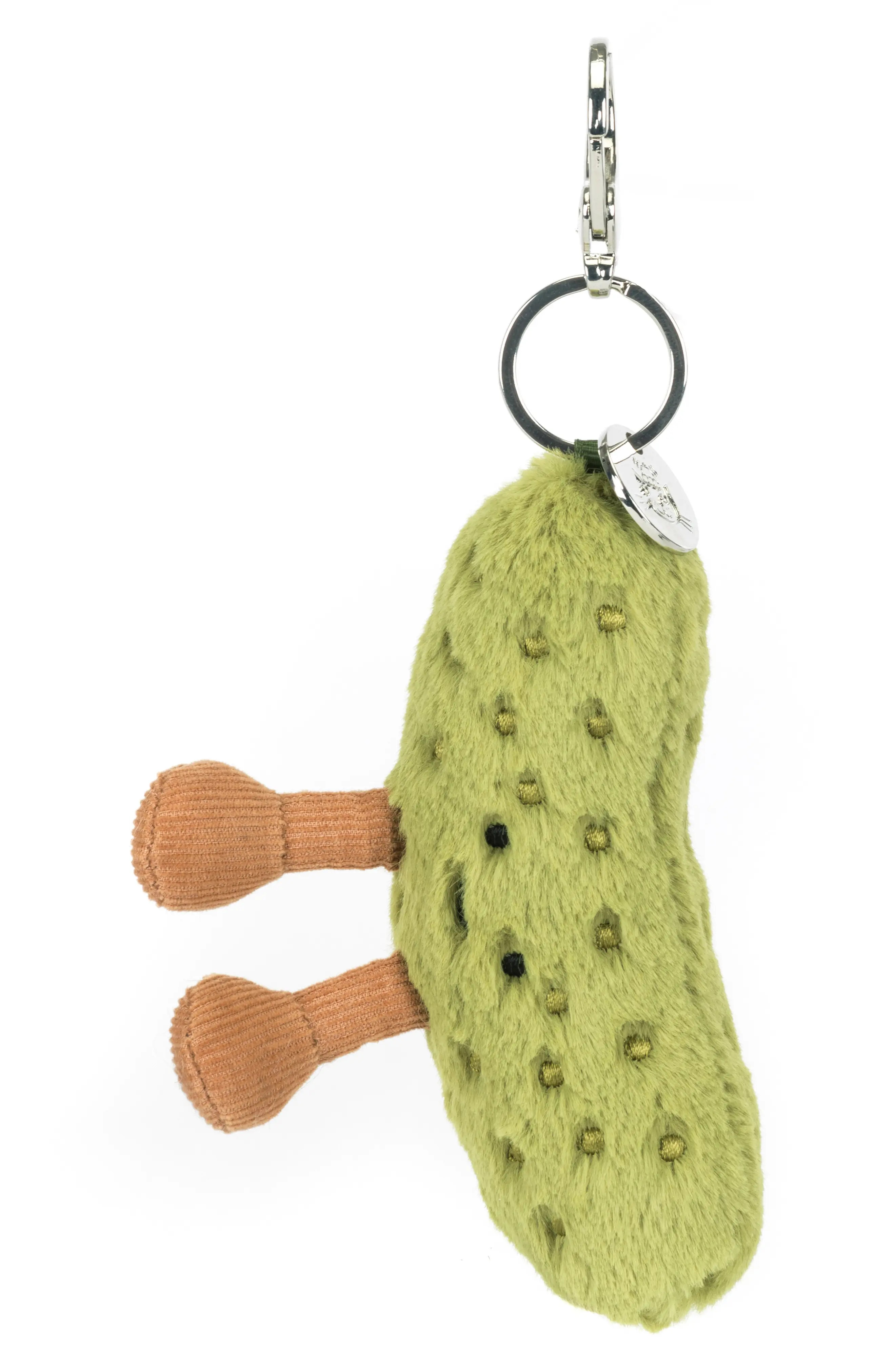 Jellycat Amuseables Pickle Plushie Bag Charm in Green at Nordstrom | Nordstrom
