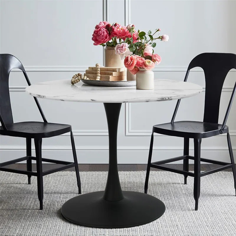 Nicole 40'' Pedestal Dining Table | Wayfair North America