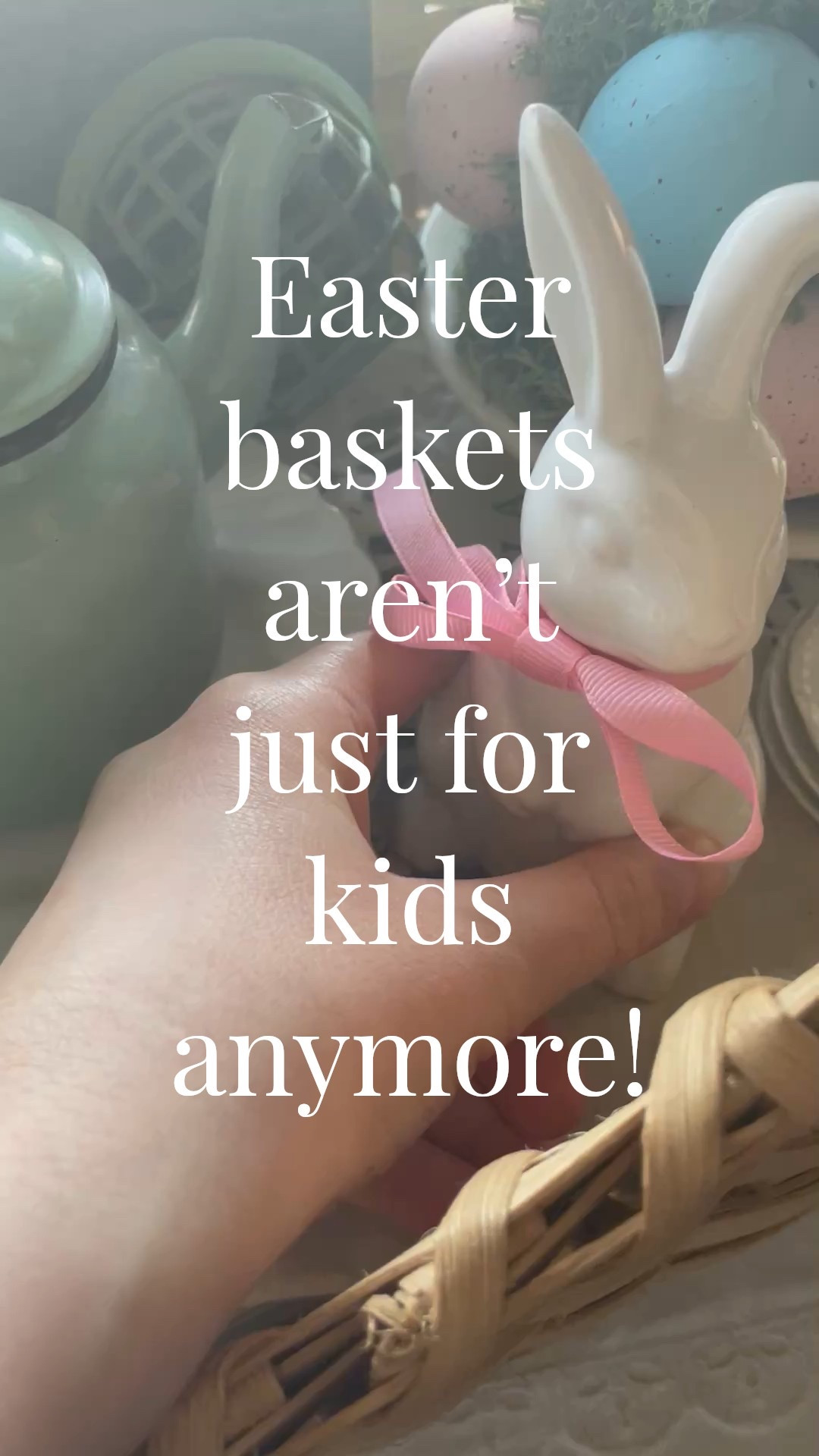 Create a charming Easter basket decor vignette using vintage and thrifted finds!
These basket vignettes are inexpensive decor pieces and can be used in any room!

#LTKStyleTip #LTKFindsUnder50 #LTKSeasonal