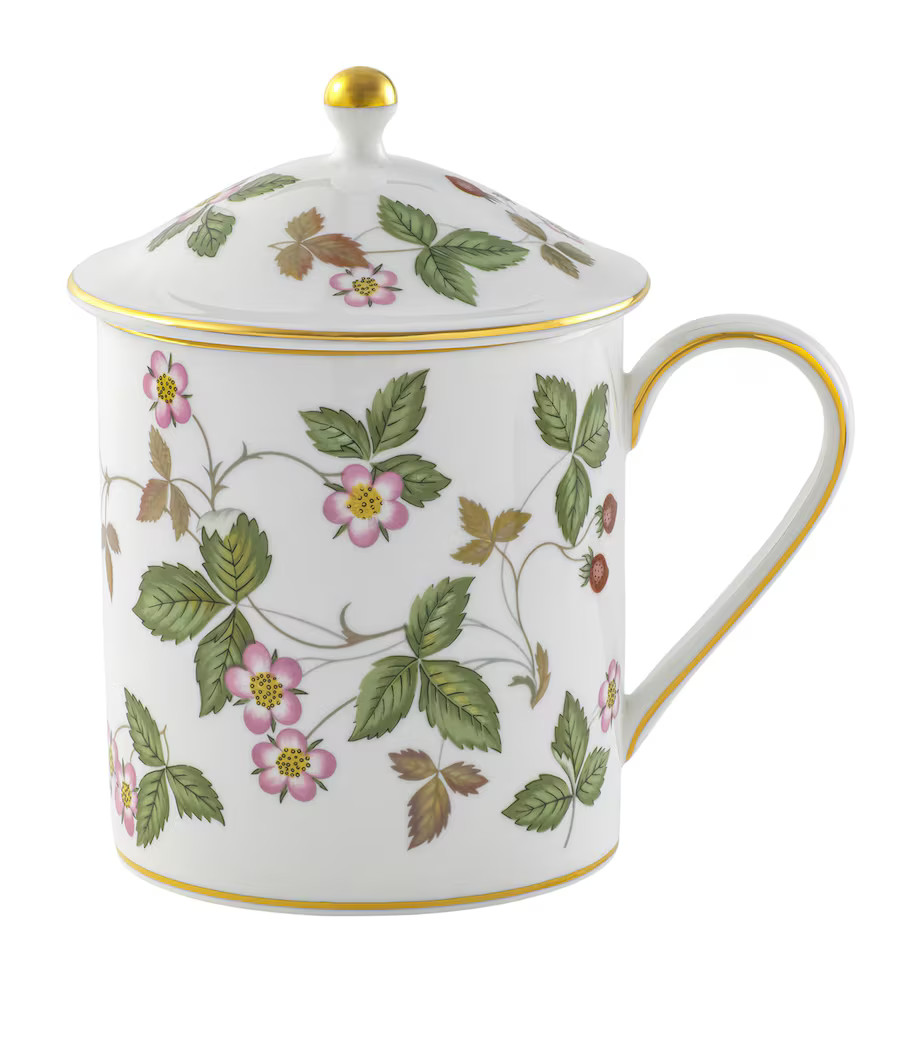 Wild Strawberry Mug and Cover | Harrods