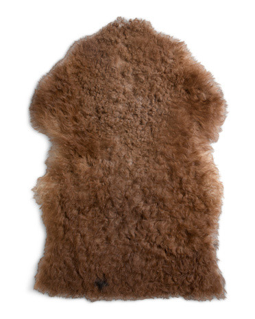 2x3 Tibetan Sheepskin Pelt Rug | TJ Maxx