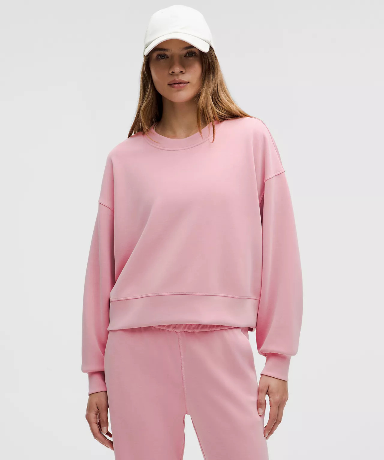 Softstreme Perfectly Oversized Cropped Crew | Lululemon (US)